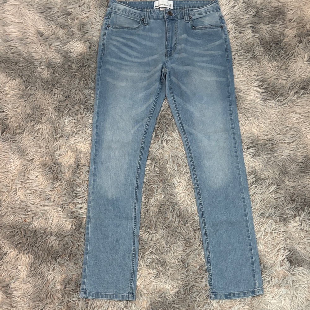 Paper Denim & Cloth Size 32/32L Men’s‎ Light Blue Slim Jeans